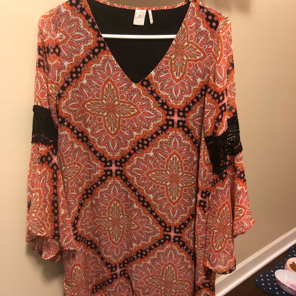 Anthropologie (paper crane) Flowy dress size small